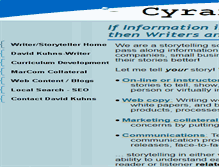 Tablet Screenshot of cyranowriter.com